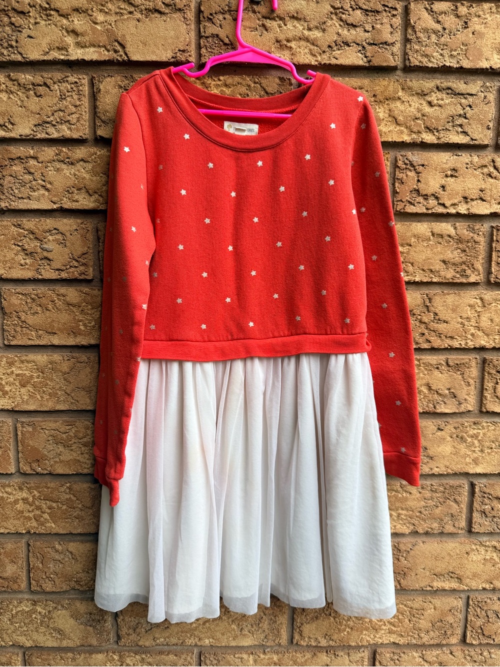 4/$25 • Tucker + Tate Mixed Media Star Print Dress